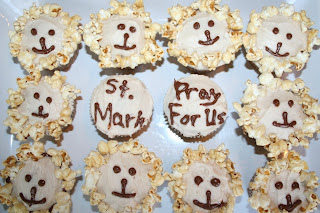 Lion Cupcakes for St. Mark