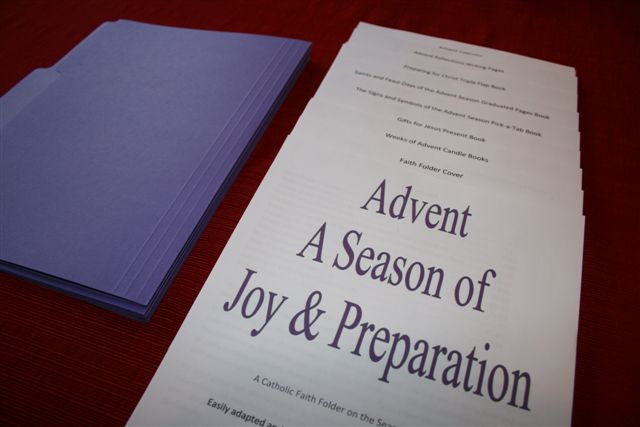 Advent Lap Book