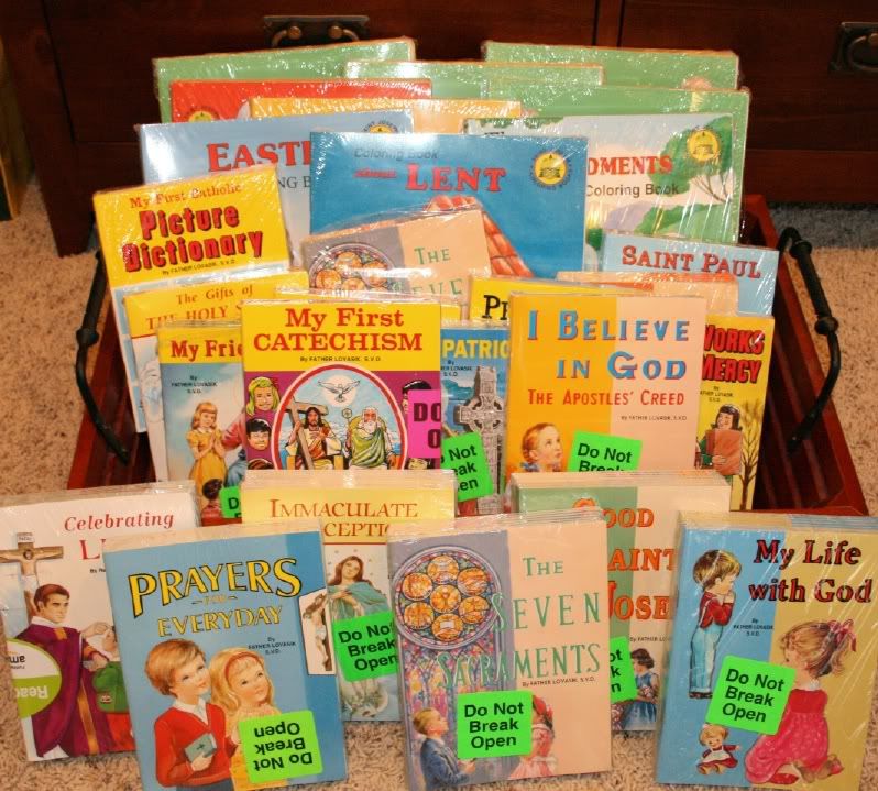 Amazing Deals on Father Lovasik Books and Coloring Books for Children