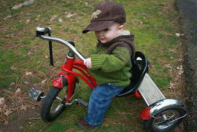 A Boy and his Tricycle