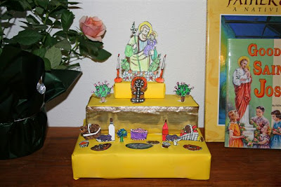 Our Very First St. Joseph Altar