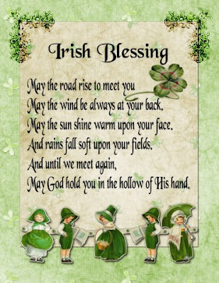 An Irish Blessing…