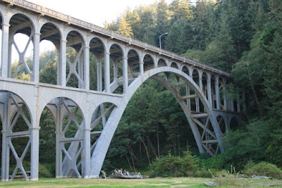 The Oregon Coast  ~ Cape Creek Bridge