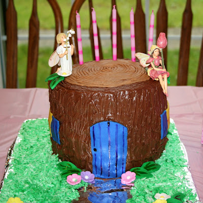 A Fairy House Birthday Cake…