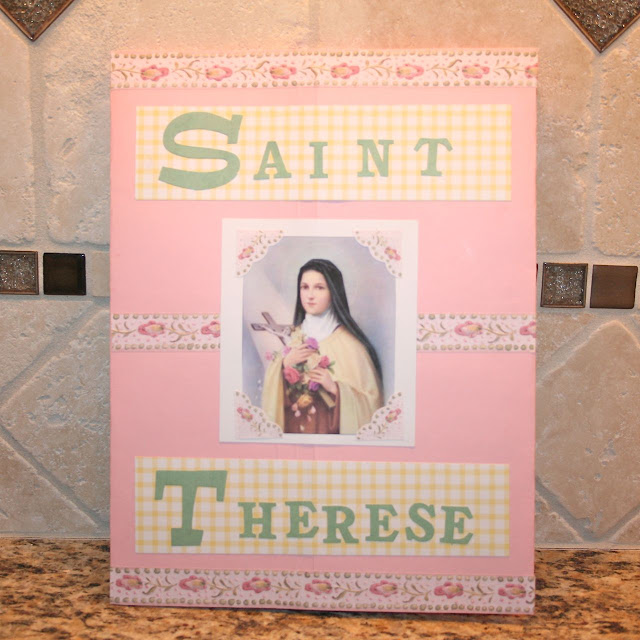 St. Therese Lap Book