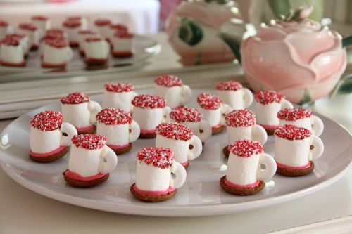 Marshmallow Teacup Cookies