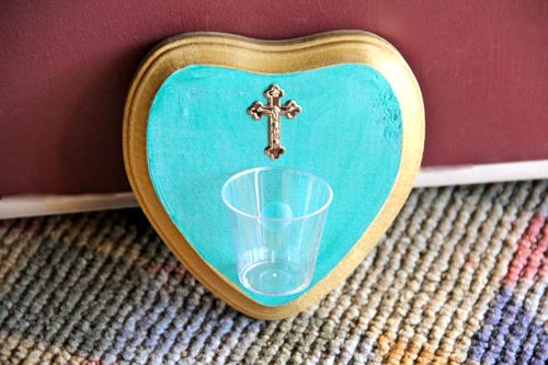 Crafting a Holy Water Font