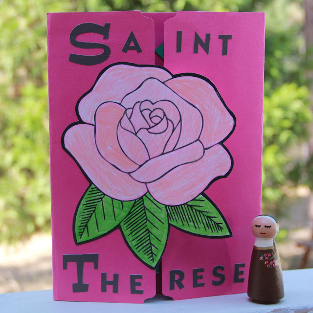 St. Therese Lap Book