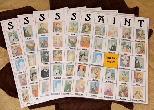 All Saints Bingo :: A 30 Card Printable Bingo Set