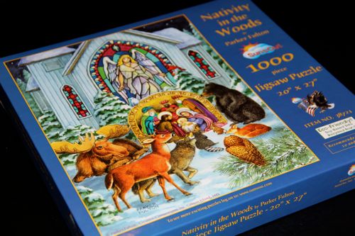 Nativity in the Woods :: A Puzzle for Advent
