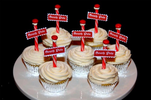 South Pole Cupcakes…