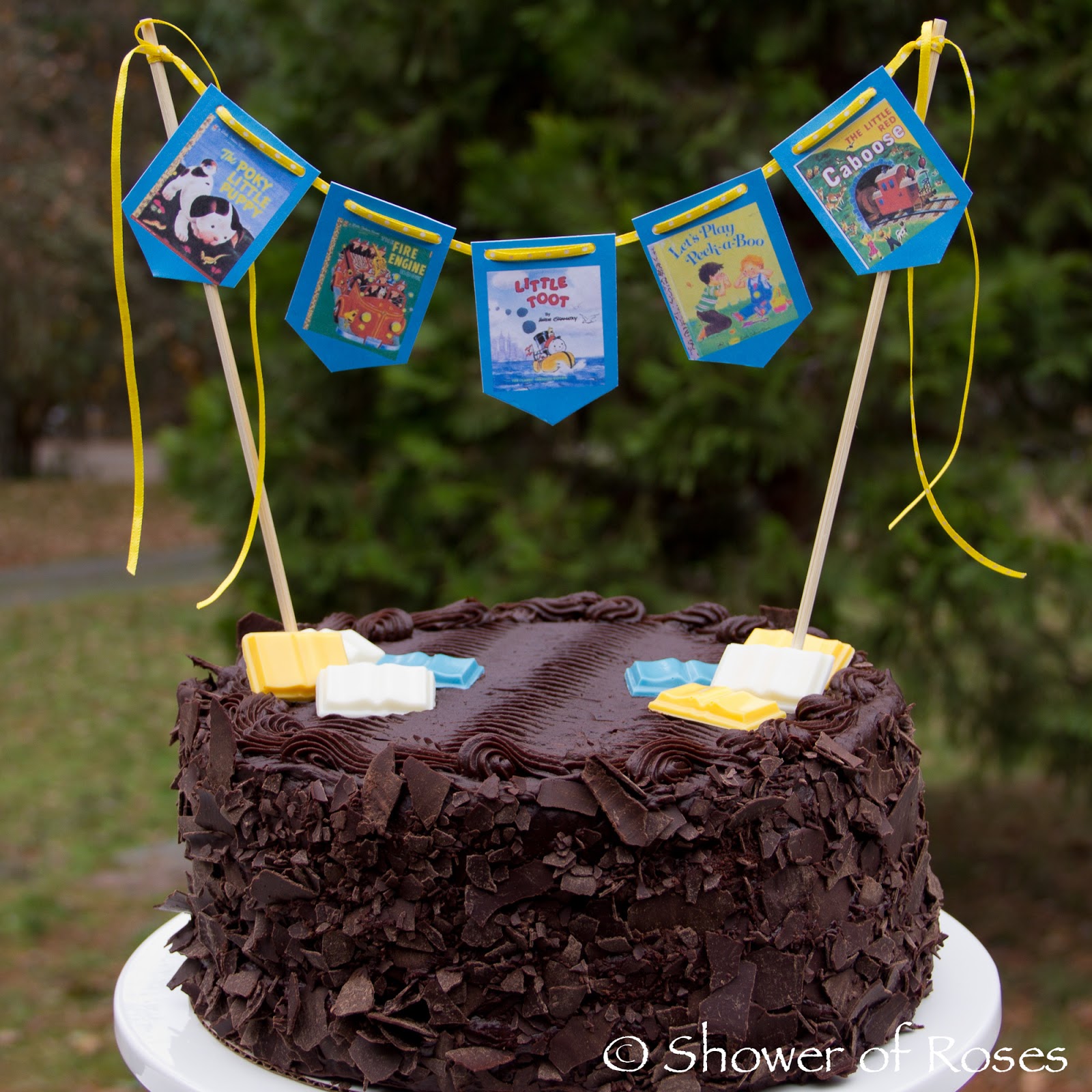 2 tier Chocolate Cake || Baby Boy Birthday Cake || Chocolate Cake ||  Birthday Cake Decoration - YouTube