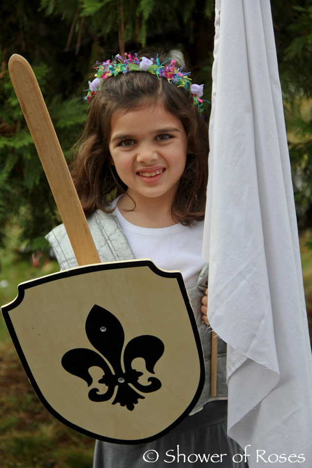 St. Joan of Arc, Maid of Lorraine All Saints' Day Costume Shower