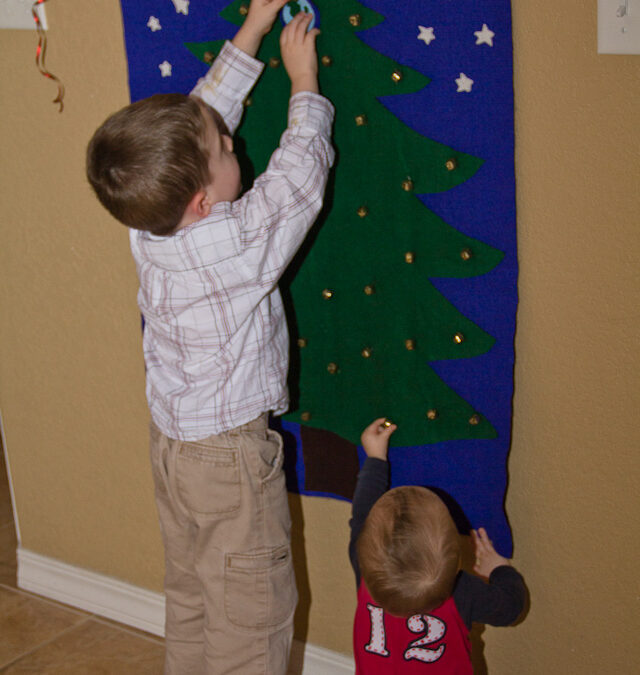 Precious Moments :: Adding the First Ornaments…