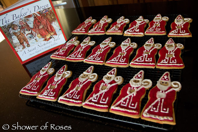 The Baker’s Dozen :: A Saint Nicholas Tale and Baking Cookies for the Feast!