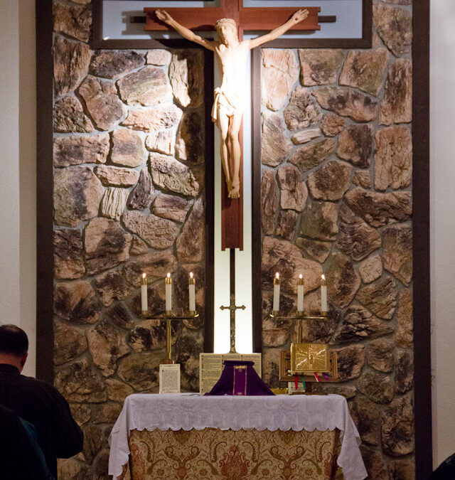 Our First Latin Mass :: Quinquagesima Sunday