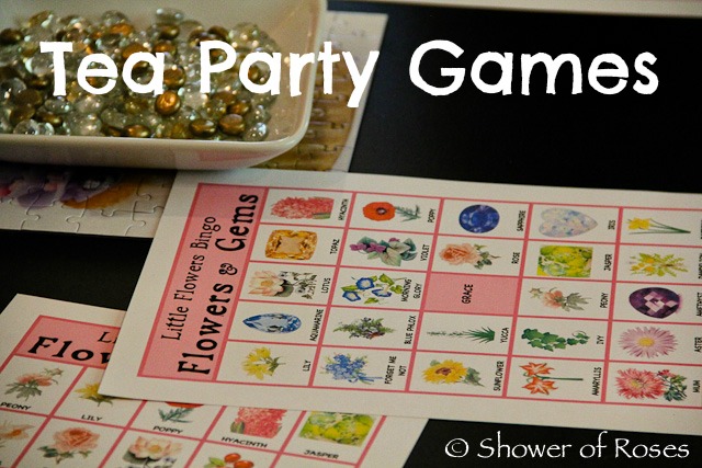 Little Flowers Girls’ Club Tea Party Games