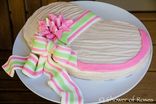 Caroline’s Bonnet :: A 10th Birthday Cake