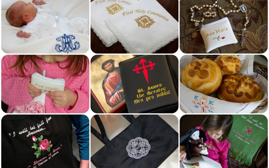 Catholic Embroidery {Sponsored Review & Giveaway}