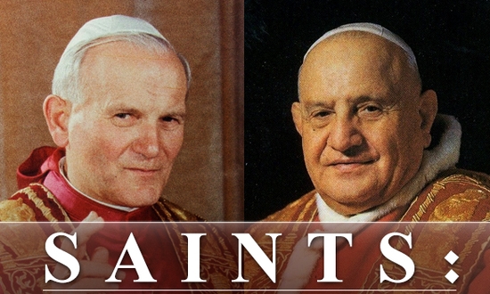 Commemorating the Canonization of Two Popes