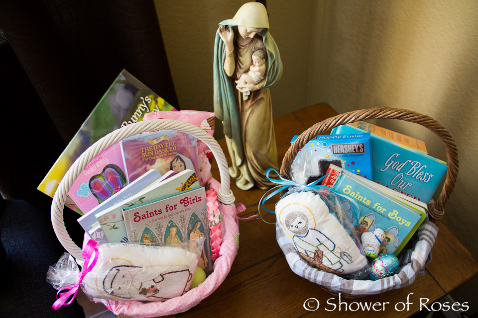 On Easter Morning {Our 2014 Easter Baskets!}