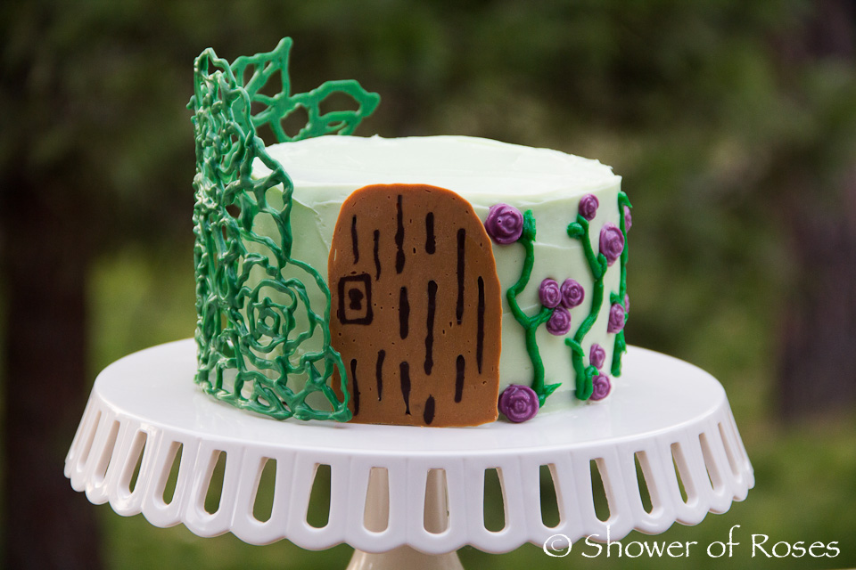 Secret Garden Birthday Cake