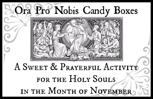 Ora Pro Nobis Candy Boxes