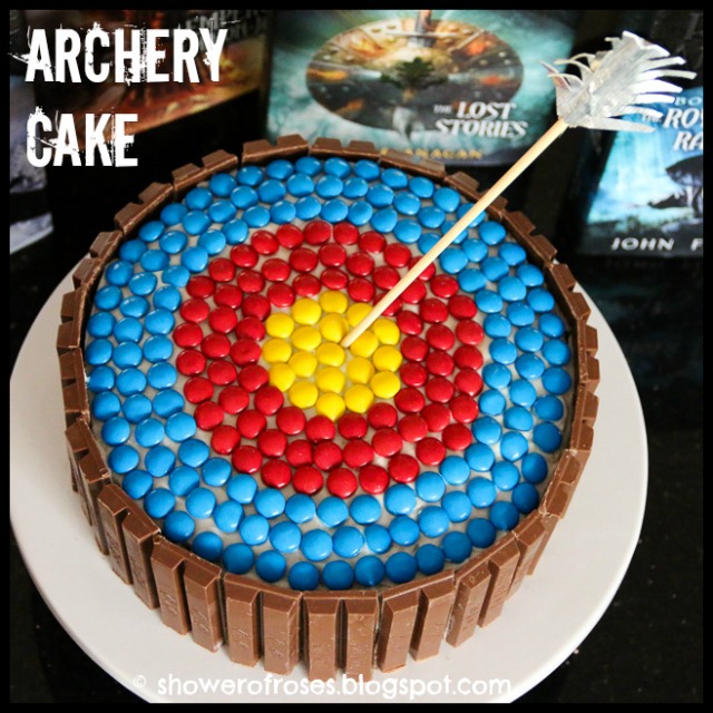 Ranger’s Apprentice Archery Target Cake