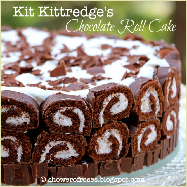 Happy Birthday, Kit! :: Chocolate Roll Cake