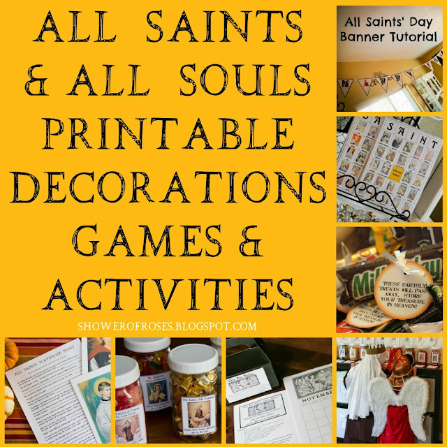 All Saints Party Printables