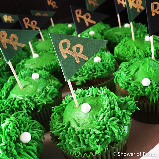 Golf Cupcakes Fore! PAR-Tee Time