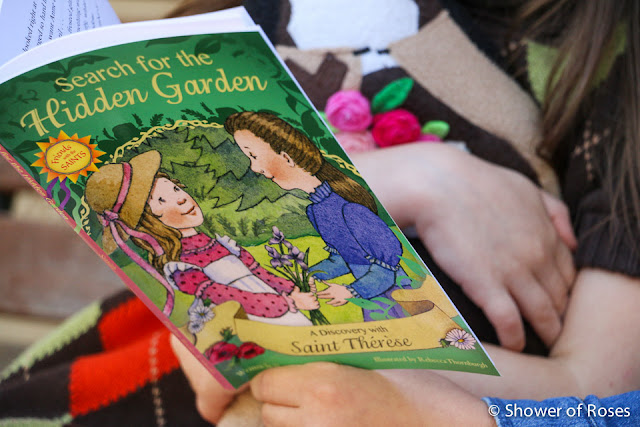 Search for the Hidden Garden: A Discovery with Saint Thérèse {Book Review & Giveaway}