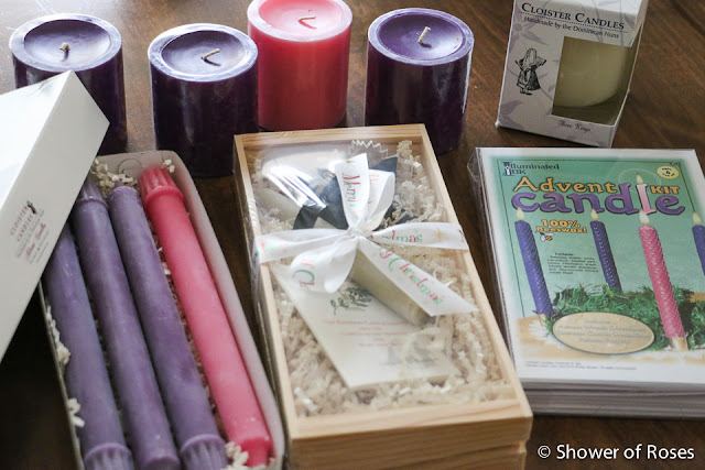 Advent, Christmas Eve & Epiphany Candles
