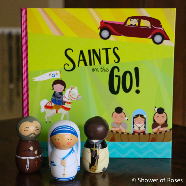 New Picture Book for Our November Book Basket: Saints on the Go! {Review & Giveaway}
