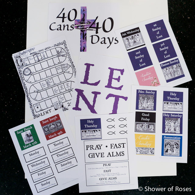 Our Annual Lenten Calendar