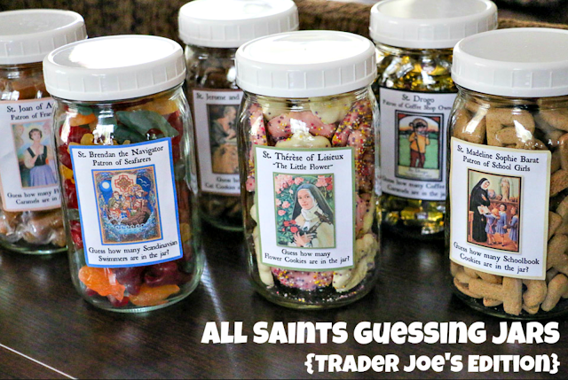 All Saints Guessing Jars {Trader Joe’s Edition}