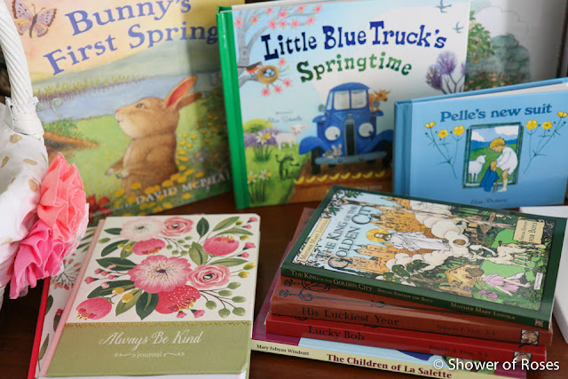 Baskets of Books for Easter {and a Giveaway!}