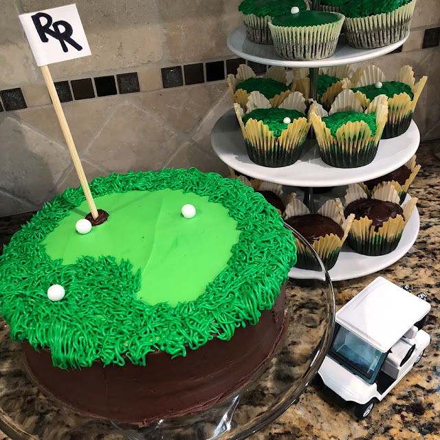 Another Quick and Easy Golf Cake