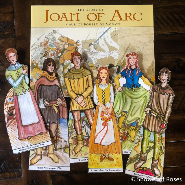 Paper Dolls on the Feast of Saint Joan of Arc