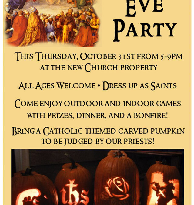 All Hallows’ Eve Party at St. Joan of Arc Parish