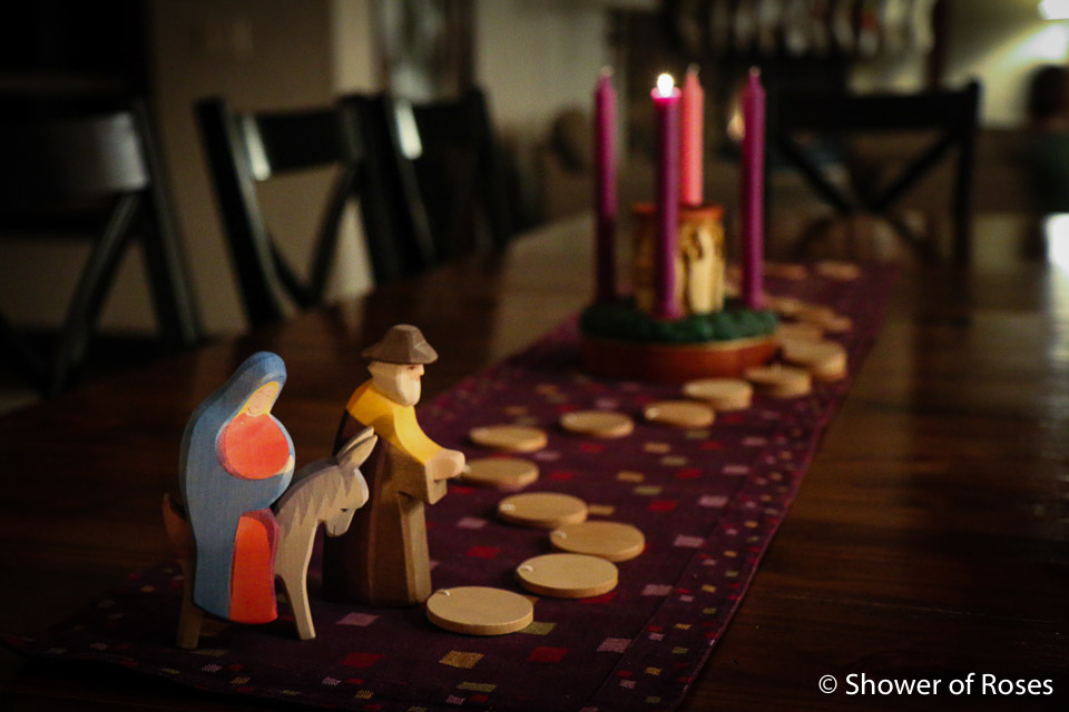 Advent Floor Candle Holder — Online Catholic Store