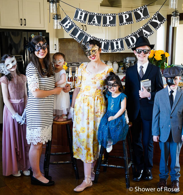 A Masquerade Murder Mystery Sweet Sixteen Birthday Party - Shower of Roses  Blog