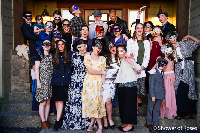 A Masquerade Murder Mystery Sweet Sixteen Birthday Party - Shower of Roses  Blog