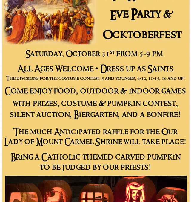 St. Joan of Arc’s Annual All Saints Party