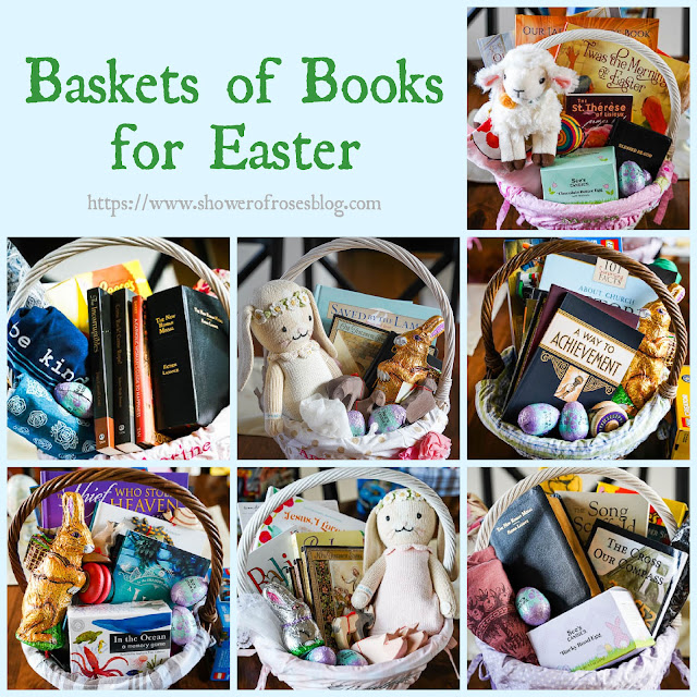 Baskets of Books for Easter {and a Giveaway!}