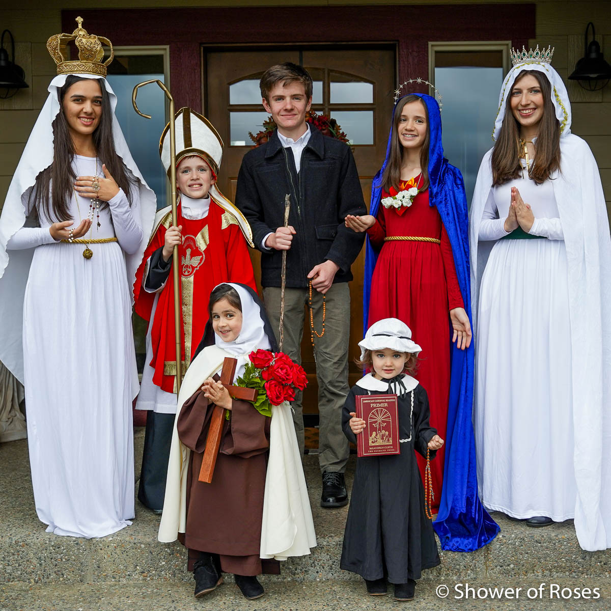 Celebrating The Saints Our 2022 Costumes Shower Of Roses Blog Celebrating The Saints Our 2022 Costumes Shower Of Roses Blog