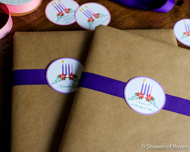 Our 2022 Advent Book Basket and Printable Labels {Plus Giveaway!}