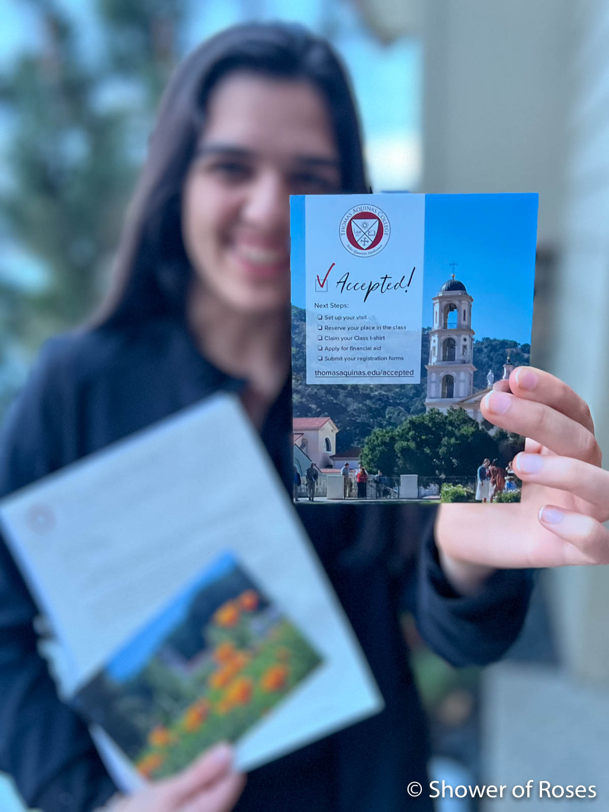 College Bound Thomas Aquinas College Shower of Roses Blog