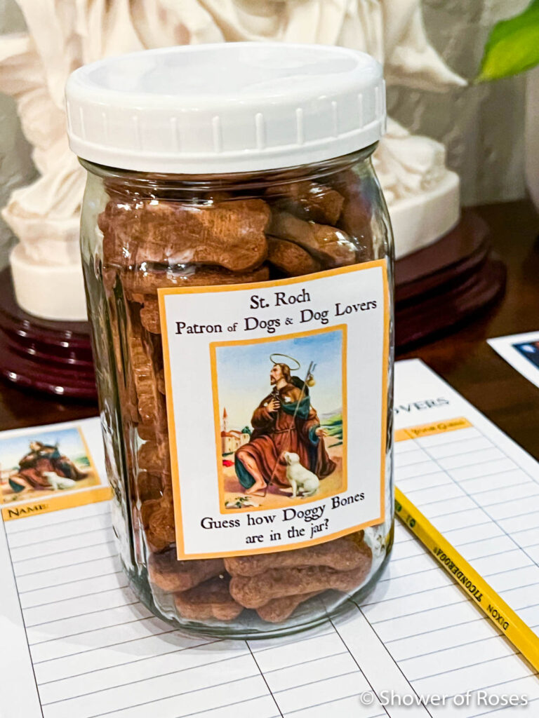 St. Roch Patron of Dogs & Dog Lovers - Doggy Bones (Scooby Doo Graham Crackers)