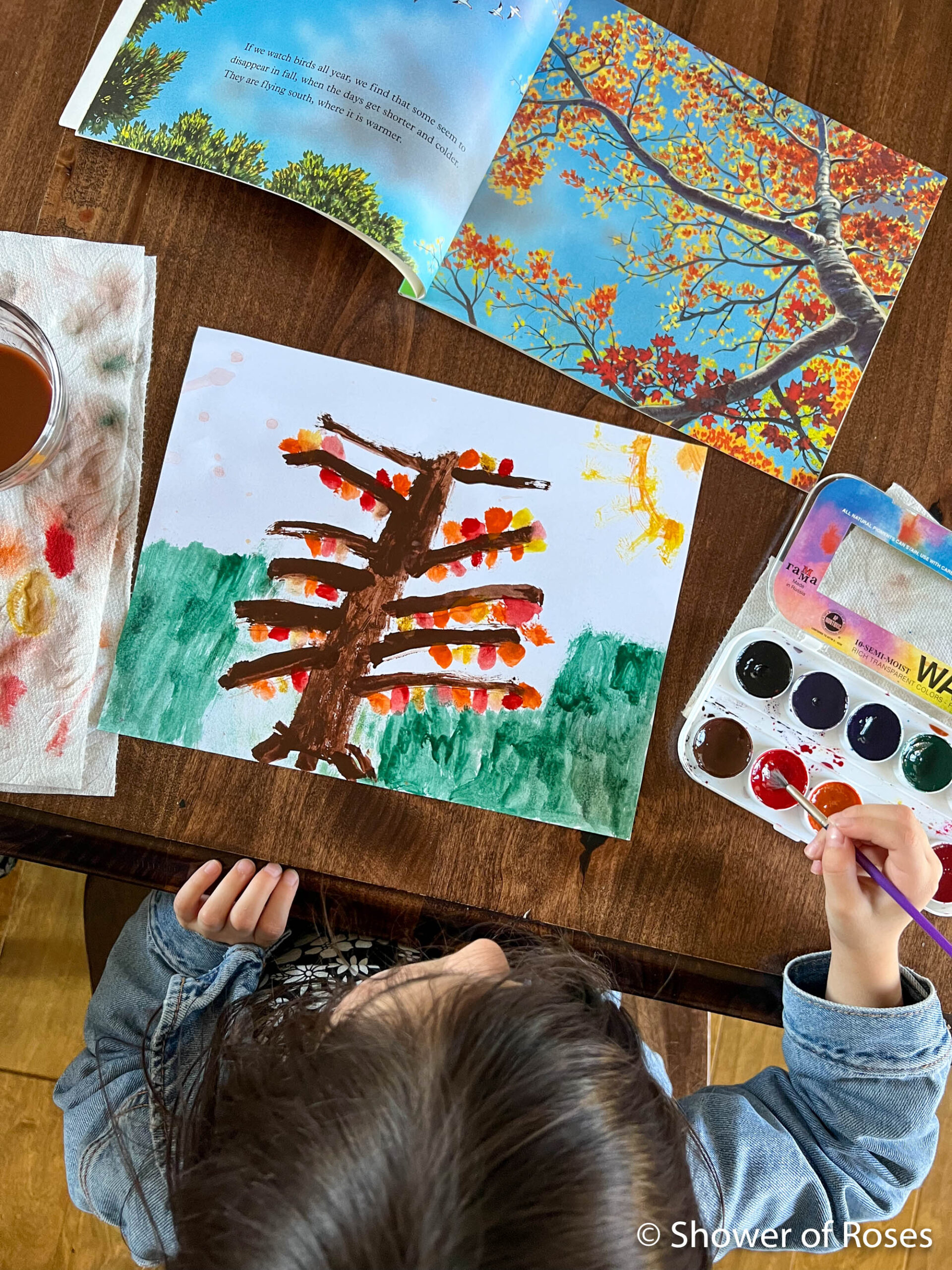 Autumn Leaves: Painting with Watercolors